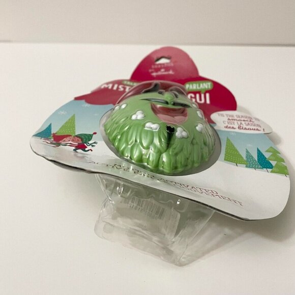 Hallmark Talking Mistletoe Motion Activated French Accent Damaged Packaging - Picture 2 of 16